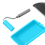 Maxbell Paint Roller Kit Reusable with Tray for Door Painting Furniture 3 pieces