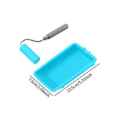 Maxbell Paint Roller Kit Reusable with Tray for Door Painting Furniture 3 pieces
