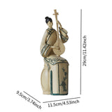 Maxbell Ancient Girl Lady Figurine Character Sculptures for Hotel Cabinet Bookshelf Type A
