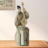 Maxbell Ancient Girl Lady Figurine Character Sculptures for Hotel Cabinet Bookshelf Type A