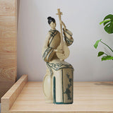 Maxbell Ancient Girl Lady Figurine Character Sculptures for Hotel Cabinet Bookshelf Type A