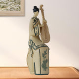 Maxbell Ancient Girl Lady Figurine Character Sculptures for Hotel Cabinet Bookshelf Type B
