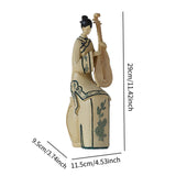 Maxbell Ancient Girl Lady Figurine Character Sculptures for Hotel Cabinet Bookshelf Type B