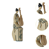 Maxbell Ancient Girl Lady Figurine Character Sculptures for Hotel Cabinet Bookshelf Type B