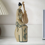 Maxbell Ancient Girl Lady Figurine Character Sculptures for Hotel Cabinet Bookshelf Type B