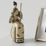 Maxbell Ancient Girl Lady Figurine Character Sculptures for Hotel Cabinet Bookshelf Type C