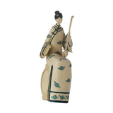 Maxbell Ancient Girl Lady Figurine Character Sculptures for Hotel Cabinet Bookshelf Type C