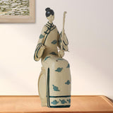Maxbell Ancient Girl Lady Figurine Character Sculptures for Hotel Cabinet Bookshelf Type C