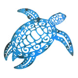 Maxbell Metal Sea Turtle Decoration Wall Mounted 11.6x11.6inch for Kitchen Balconies Style A