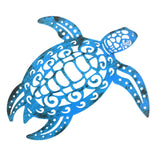 Maxbell Metal Sea Turtle Decoration Wall Mounted 11.6x11.6inch for Kitchen Balconies Style A