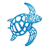 Maxbell Metal Sea Turtle Decoration Wall Mounted 11.6x11.6inch for Kitchen Balconies Style B