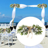 Maxbell Artificial Flower Swag Wedding Arch Flowers for Wedding Front Door