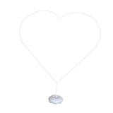 Maxbell Balloon Arch Stand Kit Decoration Heart Shaped for Baby Shower Ceremony