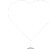 Maxbell Balloon Arch Stand Kit Decoration Heart Shaped for Baby Shower Ceremony