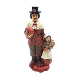 Maxbell Figure Sculpture Fall Harvest Decoration Resin for Entrance Living Room Desk Father