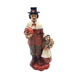 Maxbell Figure Sculpture Fall Harvest Decoration Resin for Entrance Living Room Desk Father