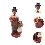 Maxbell Figure Sculpture Fall Harvest Decoration Resin for Entrance Living Room Desk Father