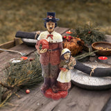 Maxbell Figure Sculpture Fall Harvest Decoration Resin for Entrance Living Room Desk Father