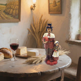 Maxbell Figure Sculpture Fall Harvest Decoration Resin for Entrance Living Room Desk Father