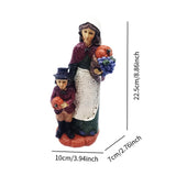 Maxbell Figure Sculpture Fall Harvest Decoration Resin for Entrance Living Room Desk Mother