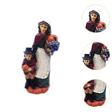 Maxbell Figure Sculpture Fall Harvest Decoration Resin for Entrance Living Room Desk Mother