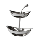Maxbell Fruit Basket Multifunctional Fruit Storage Stand for Countertop Kitchen Home Double Layer