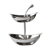 Maxbell Fruit Basket Multifunctional Fruit Storage Stand for Countertop Kitchen Home Double Layer
