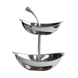 Maxbell Fruit Basket Multifunctional Fruit Storage Stand for Countertop Kitchen Home Double Layer