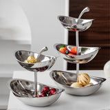 Maxbell Fruit Basket Multifunctional Fruit Storage Stand for Countertop Kitchen Home Double Layer