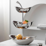 Maxbell Fruit Basket Multifunctional Fruit Storage Stand for Countertop Kitchen Home Three Layer