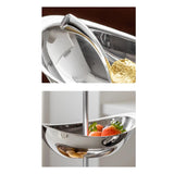 Maxbell Fruit Basket Multifunctional Fruit Storage Stand for Countertop Kitchen Home Three Layer