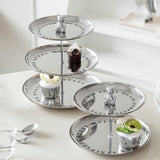 Maxbell Cupcake Stand Decorative Pastry Serving Tray for Tea Party Hotel Celebration 2 Tiers