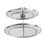 Maxbell Cupcake Stand Decorative Pastry Serving Tray for Tea Party Hotel Celebration 2 Tiers
