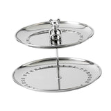 Maxbell Cupcake Stand Decorative Pastry Serving Tray for Tea Party Hotel Celebration 2 Tiers