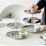 Maxbell Cupcake Stand Decorative Pastry Serving Tray for Tea Party Hotel Celebration 2 Tiers
