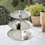 Maxbell Cupcake Stand Decorative Pastry Serving Tray for Tea Party Hotel Celebration 3 Tiers