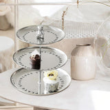 Maxbell Cupcake Stand Decorative Pastry Serving Tray for Tea Party Hotel Celebration 3 Tiers