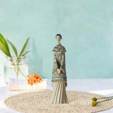Maxbell Ancient Girl Lady Figurine Resin Collectible Statue for Living Room Home Bar