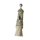 Maxbell Ancient Girl Lady Figurine Resin Collectible Statue for Living Room Home Bar