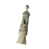 Maxbell Ancient Girl Lady Figurine Resin Collectible Statue for Living Room Home Bar