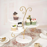 Maxbell 4 Tier Cupcake Stand Pastry Cupcake Holder for Banquet Afternoon Tea Wedding