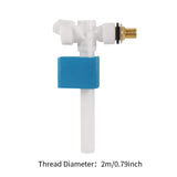 Maxbell Hidden Toilet Tank Fill Valve Wall Hung Toilet Tank Part for Home Dorm Hotel