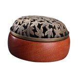 Maxbell Wooden Incense Burner Home Decor Incense Case for Studio Tea Room Office