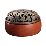 Maxbell Wooden Incense Burner Home Decor Incense Case for Studio Tea Room Office