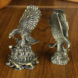 Maxbell Eagle Snake Figurine Decor Gift Artwork Small Ornament for Table Office Home 2.2cmx5.5cm