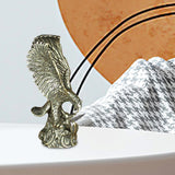 Maxbell Eagle Snake Figurine Decor Gift Artwork Small Ornament for Table Office Home 2.2cmx5.5cm