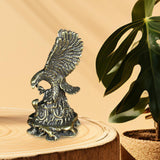 Maxbell Eagle Snake Figurine Decor Gift Artwork Small Ornament for Table Office Home 3.2cmx6.5cm