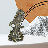 Maxbell Eagle Snake Figurine Decor Gift Artwork Small Ornament for Table Office Home 3.2cmx6.5cm