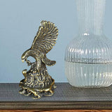 Maxbell Eagle Snake Figurine Decor Gift Artwork Small Ornament for Table Office Home 3.2cmx6.5cm