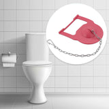 Maxbell Toilet Flapper Replacement Water Saving with Chain for Hotel Washroom Office